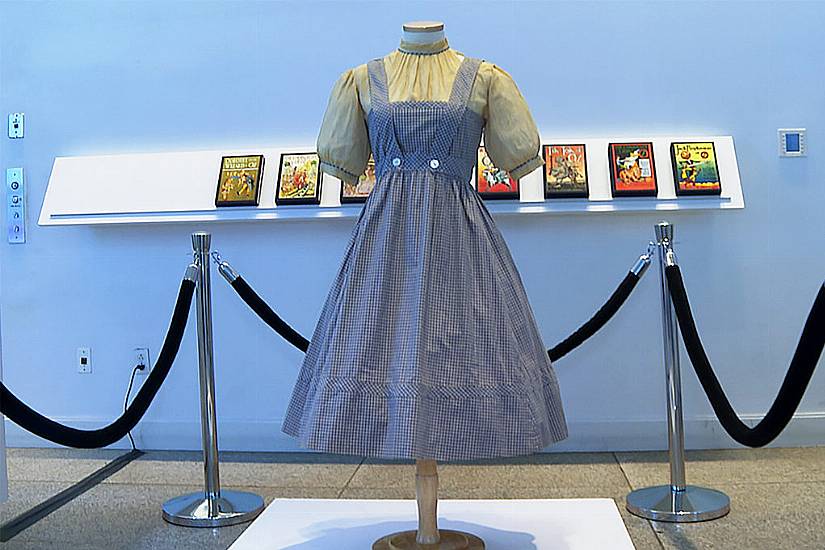 Judy Garland’s Dorothy Dress From The Wizard Of Oz To Go Under The Hammer