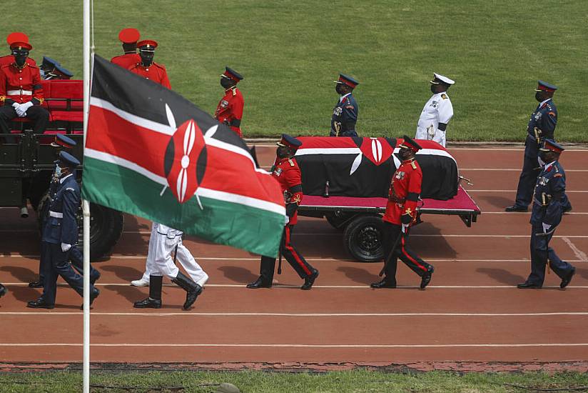 African Leaders Join Mourners At Funeral Of Former Kenyan President