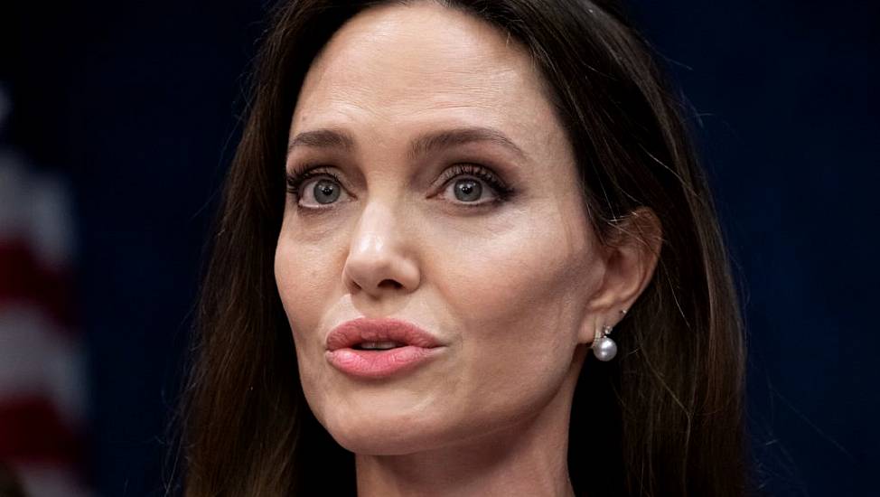 Angelina Jolie Spotted Visiting The City Of Lviv In Ukraine