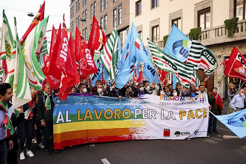 May Day Rallies In Europe Honour Workers And Protest At Governments