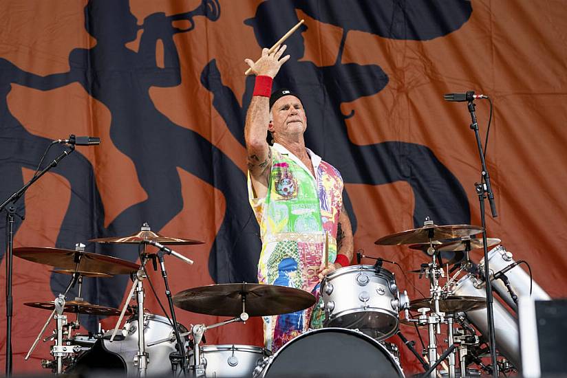 Red Hot Chili Peppers Honour Foo Fighters’ Drummer At Jazz Fest