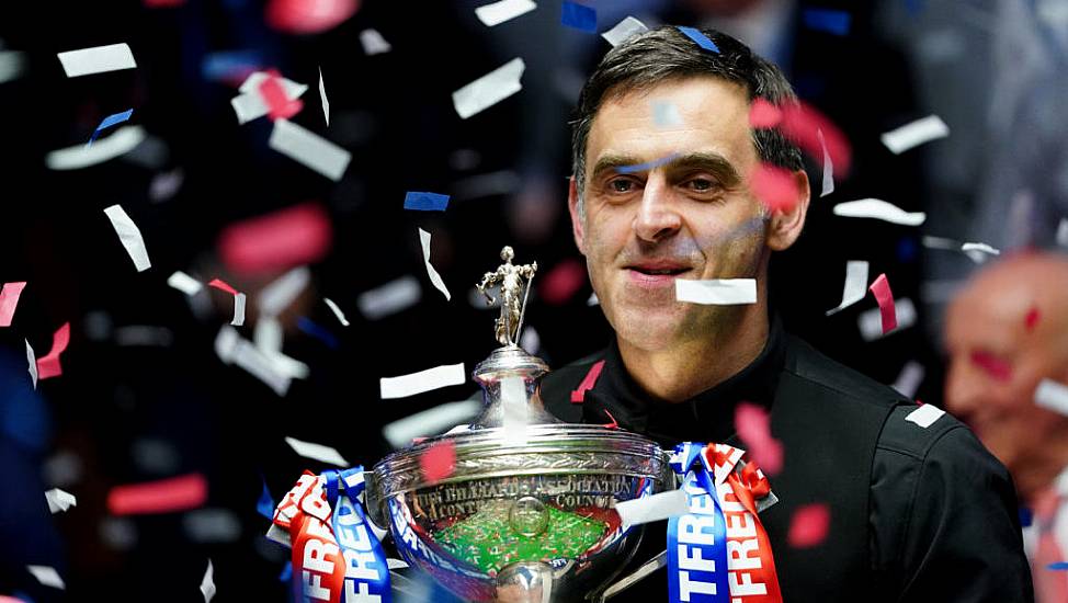 Ronnie O’sullivan Wraps Up A Seventh World Championship Success