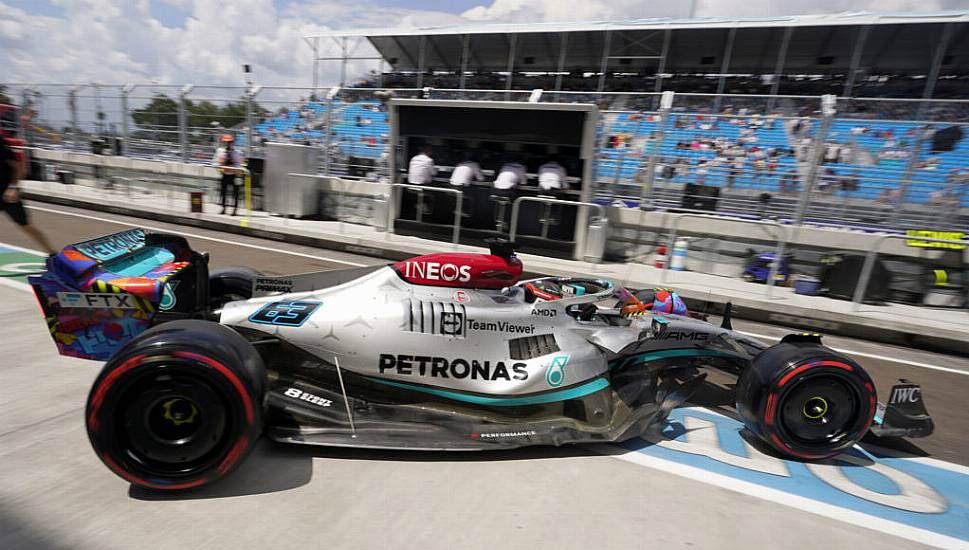 George Russell Tops Second Practice In Miami As Max Verstappen Breaks Down