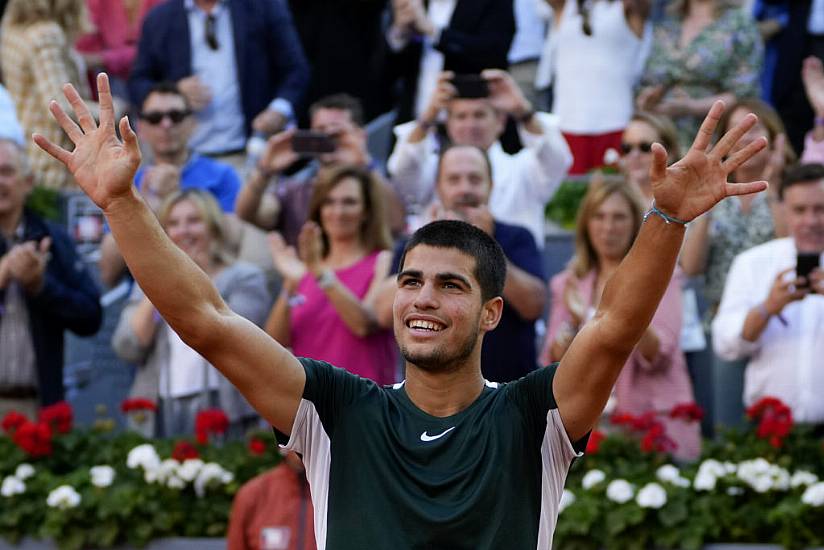 Teenager Carlos Alcaraz Hailed ‘Best Player In World’ After Winning Madrid Open