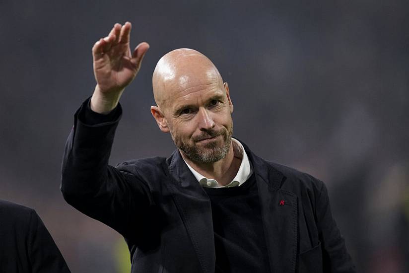 Manchester United-Bound Erik Ten Hag Leads Ajax To Eredivisie Title