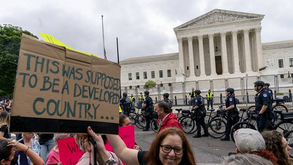 Tens Of Thousands Join Us Protests In Support Of Abortion Rights