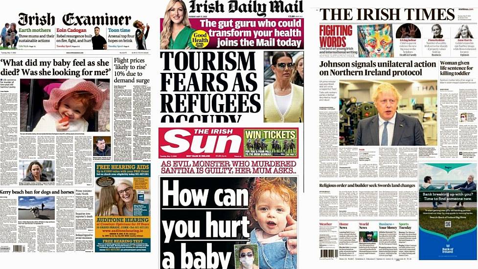 What The Papers Say: Tuesday’s Front Pages