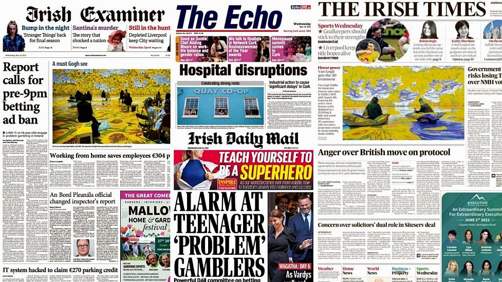 What The Papers Say: Wednesday’s Front Pages