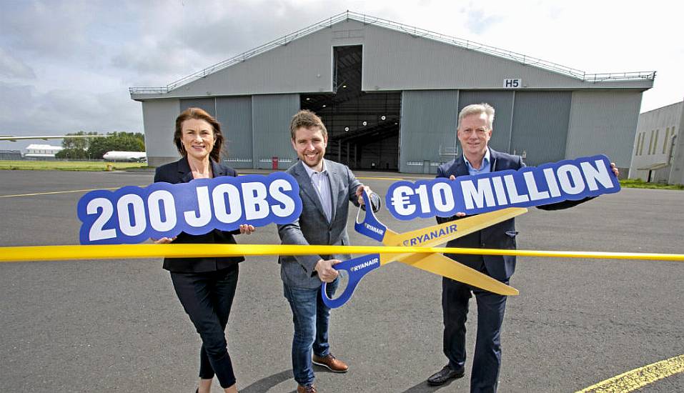 Ryanair Announces 200 New Jobs For Shannon Airport In €10M Investment