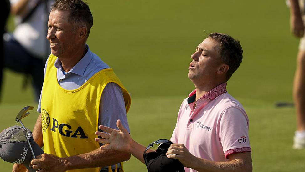 Justin Thomas Eclipses Will Zalatoris In Play-Off To Claim Second Us Pga Title