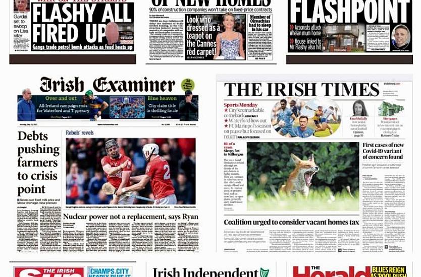 What The Papers Say: Monday's Front Pages