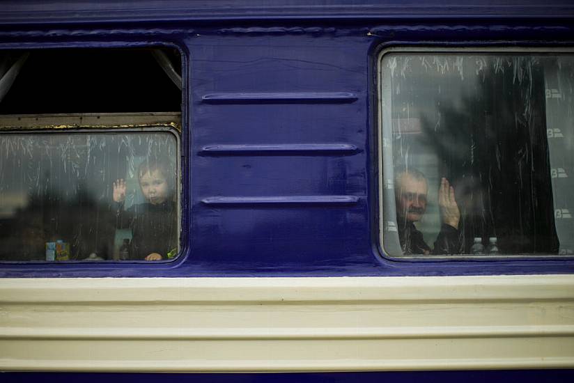 Civilians Fleeing Ukraine’s East Say Russian Forces Have ‘Ruined Everything’