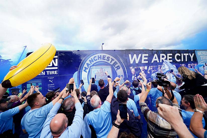 Two Men Charged After Manchester City Title Celebrations