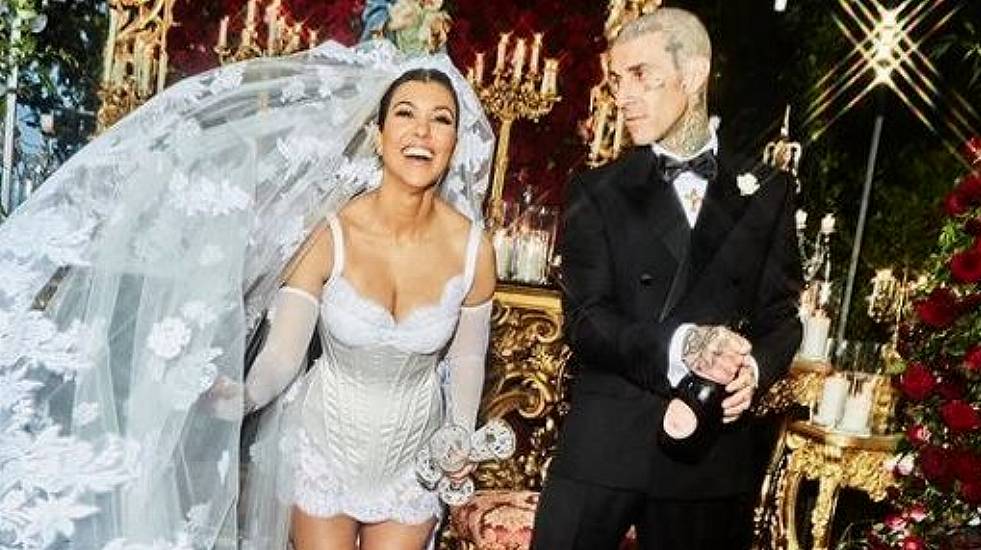 Kardashian Family Share Photos Following Wedding Of Kourtney And Travis Barker