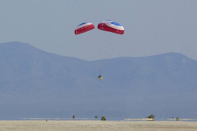 Boeing Capsule Returns To Earth After Test Trip To International Space Station