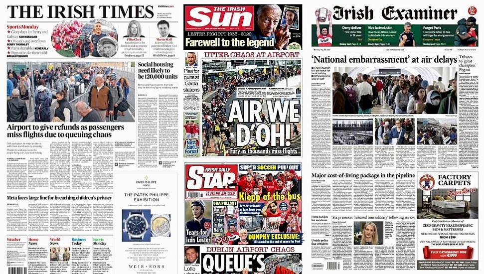 What The Papers Say: Monday's Front Pages