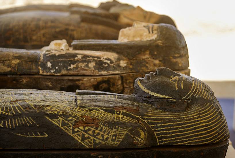 Egypt Displays Trove Of Newly Discovered Ancient Artefacts Including Mummies