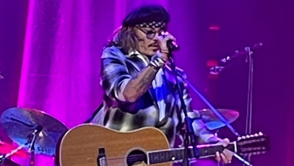 Johnny Depp Appears On Stage In Uk For Second Time Amid Us Defamation Trial