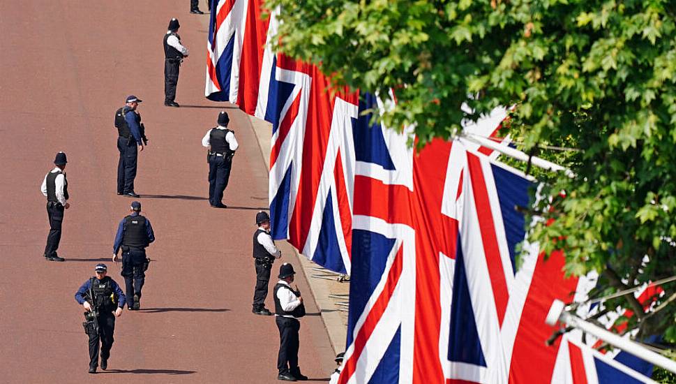 Several Arrests After Group Attempts To Enter Jubilee Parade Route In London