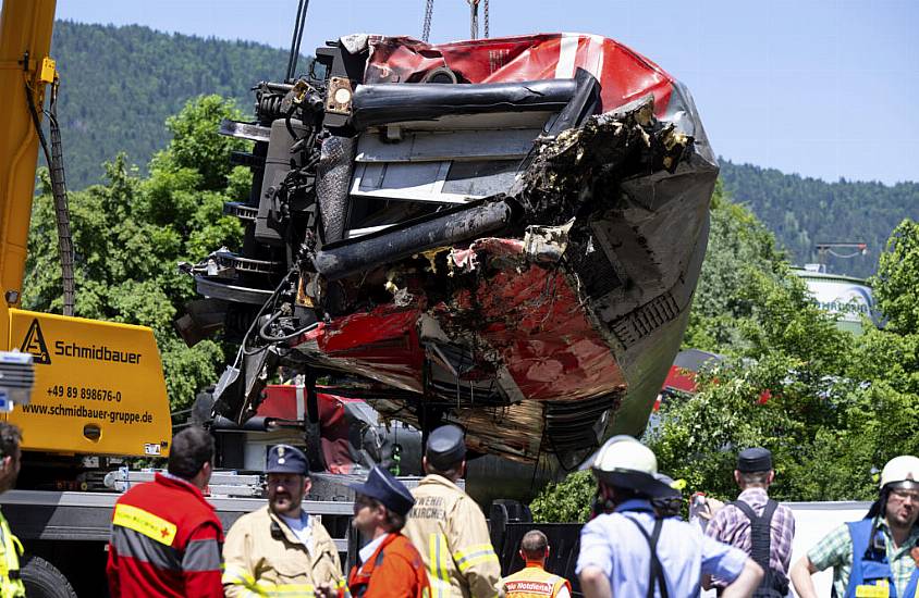 Fifth Victim Found In Train Wreckage In Southern Germany