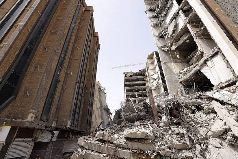 Death Toll In Iran Building Collapse Rises To At Least 38