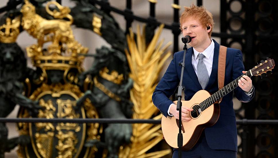 Ed Sheeran Delivers Emotional Song For Britain's Queen To Close Jubilee Celebrations