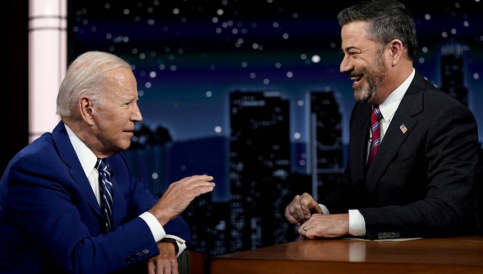 Joe Biden Discusses Gun Violence In Jimmy Kimmel Interview