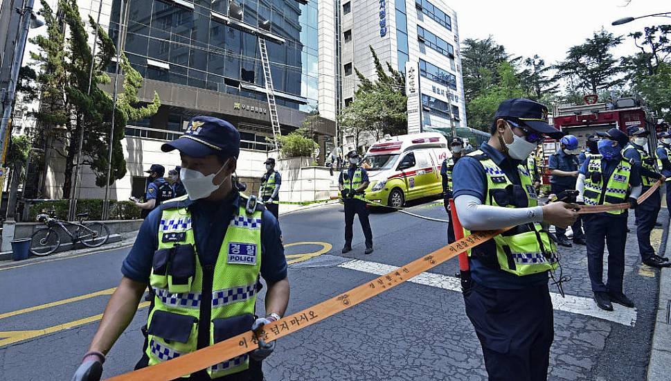 Seven Killed In Suspected Arson Attack At Office Building In South Korea