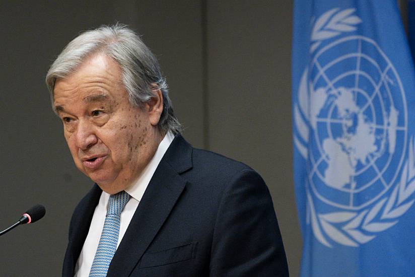 Un Chief Warns Of ‘Disconnect’ Between Citizens And Governments On Climate