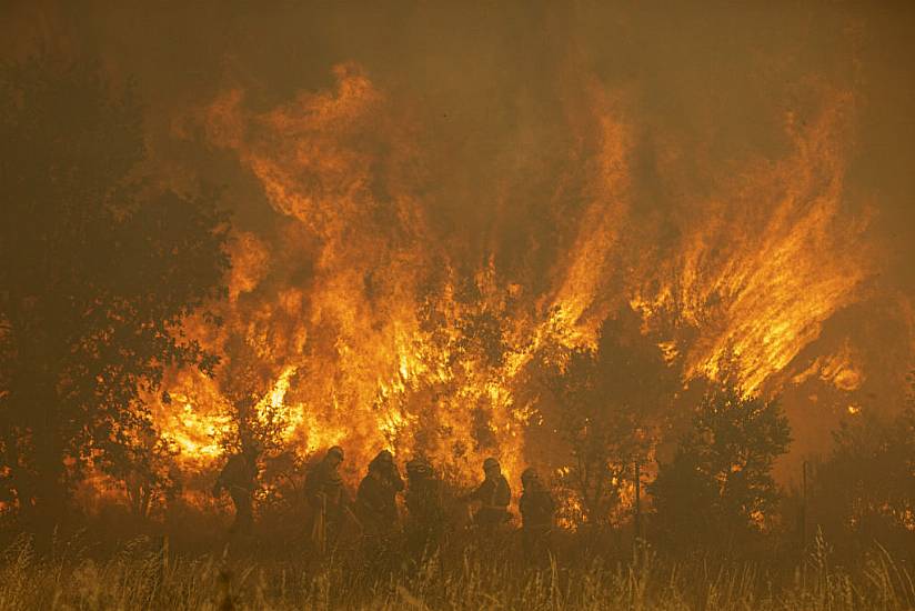 Firefighters Battle Wildfires As Europe Is Hit By Heatwave