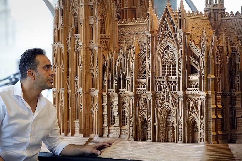 ‘A Dear Friend’: Syrian Refugee Carves Model Of Cologne Cathedral