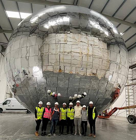 Irish Festival Set To Break Record For World’s Biggest Disco Ball