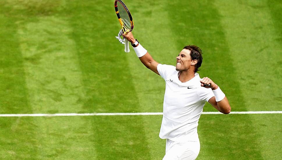 Rafael Nadal Delighted To Be Back Winning At Wimbledon