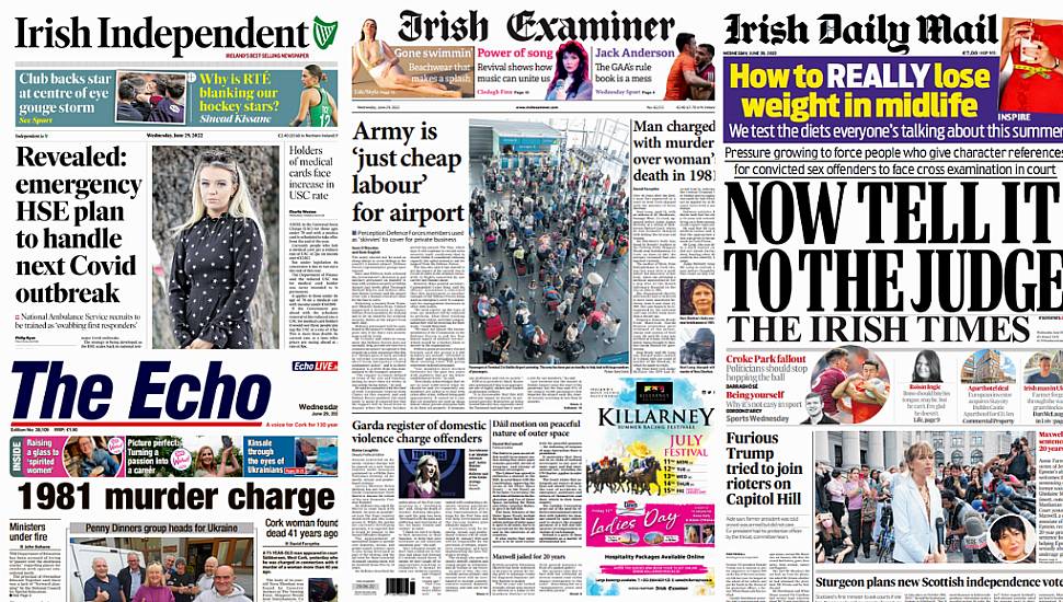 What The Papers Say: Wednesday's Front Pages