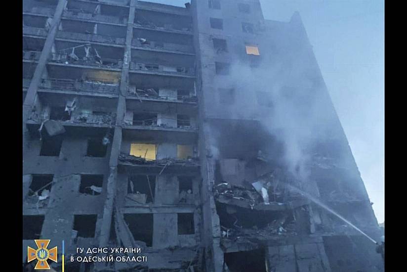 ‘At Least 19 Dead In Russian Missile Attack On Residential Building Near Odesa’