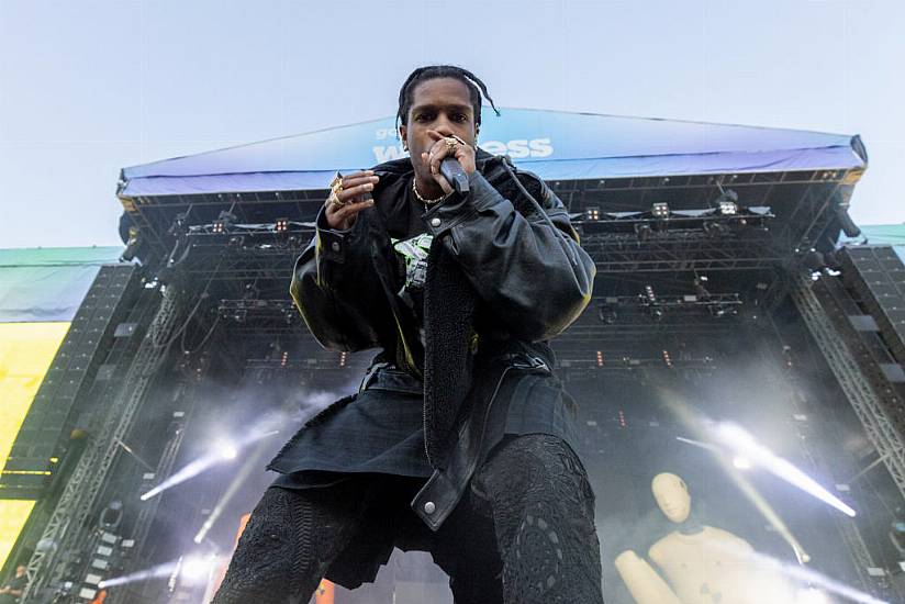 Asap Rocky And Chris Brown Give Energetic Wireless Festival Performances