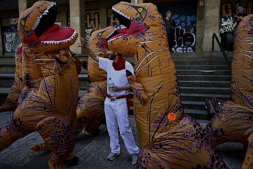 Activists Protest Over Spain’s San Fermin Bull Run Festival