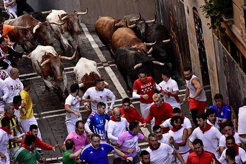 No Serious Injuries On Fourth Bull Run In Pamplona