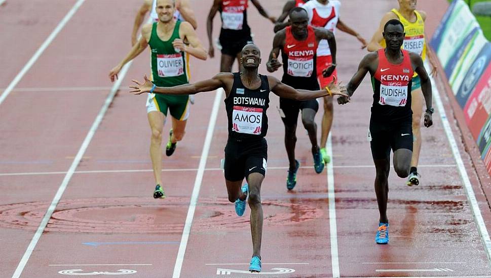 Olympic Medallist Nijel Amos Provisionally Suspended After Banned Substance Test