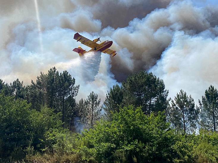 Wildfires Scorch France And Spain As Heatwave-Related Deaths Soar