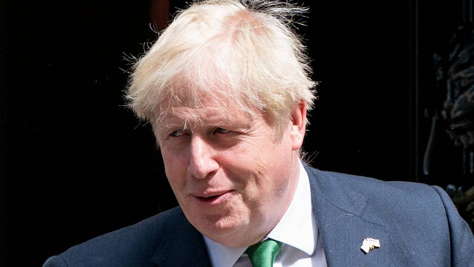 Boris Johnson Attends Farnborough Air Show