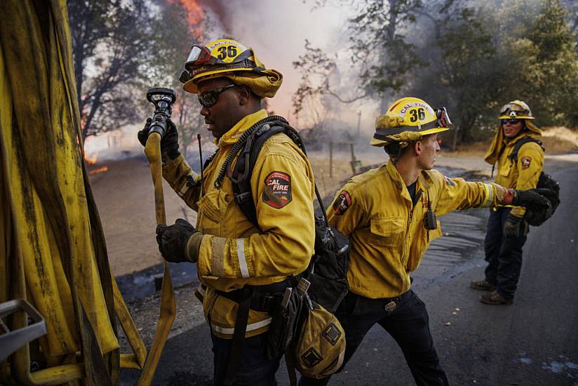 Firefighters Unable To Contain Destructive Oak Fire In California