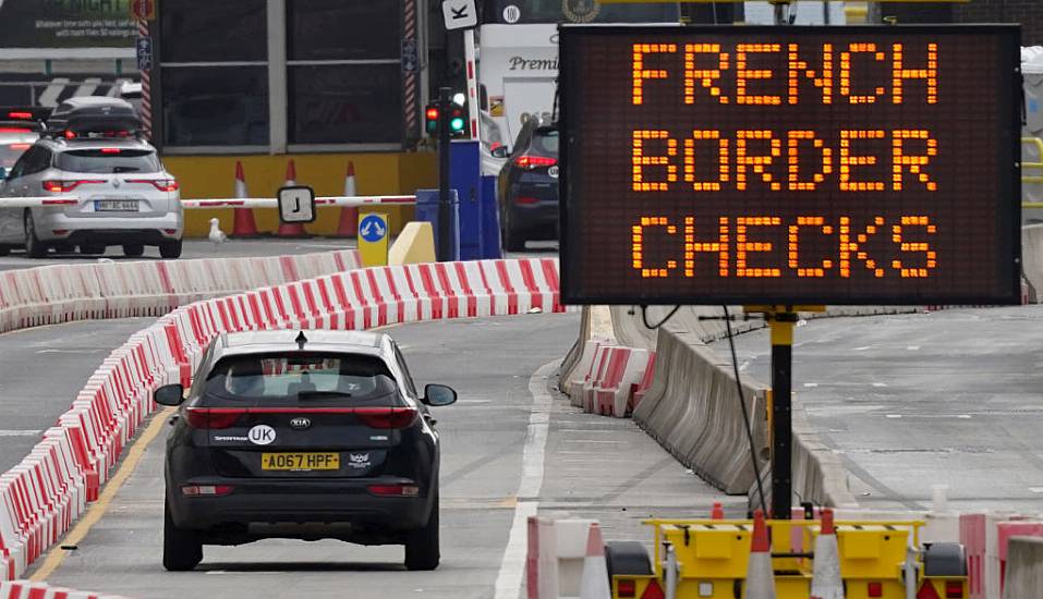 ‘Major Queues’ Return To Dover As Uk Holidaymakers Travel To France