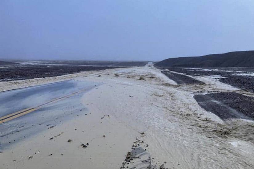 Record Floods Leave Hundreds Stranded In Death Valley National Park