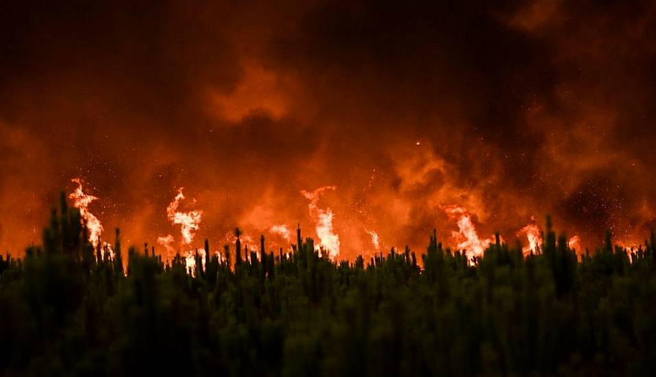 Wildfires Rage In France With Thousands Evacuated From Homes