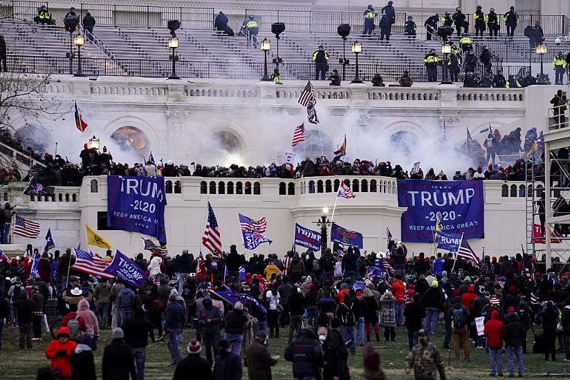 Ex-Police Officer Gets Seven Years In Prison Over Washington Capitol Riot