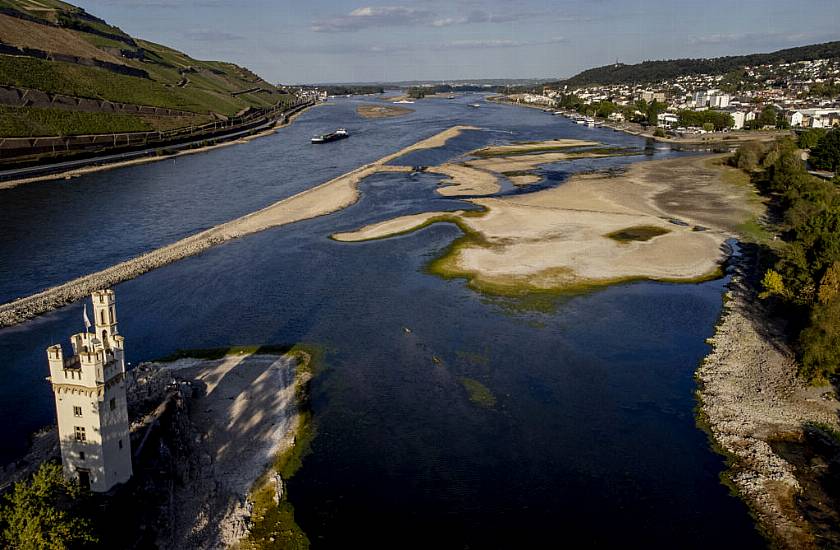 Shipping Companies Prepare For Worst As Rhine Levels Near Critical Low