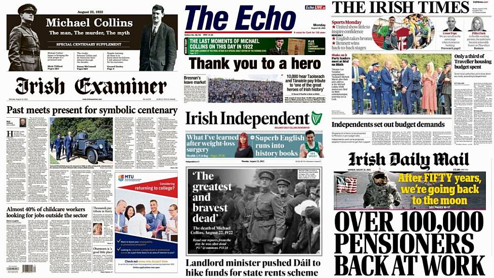 What The Papers Say: Monday's Front Pages