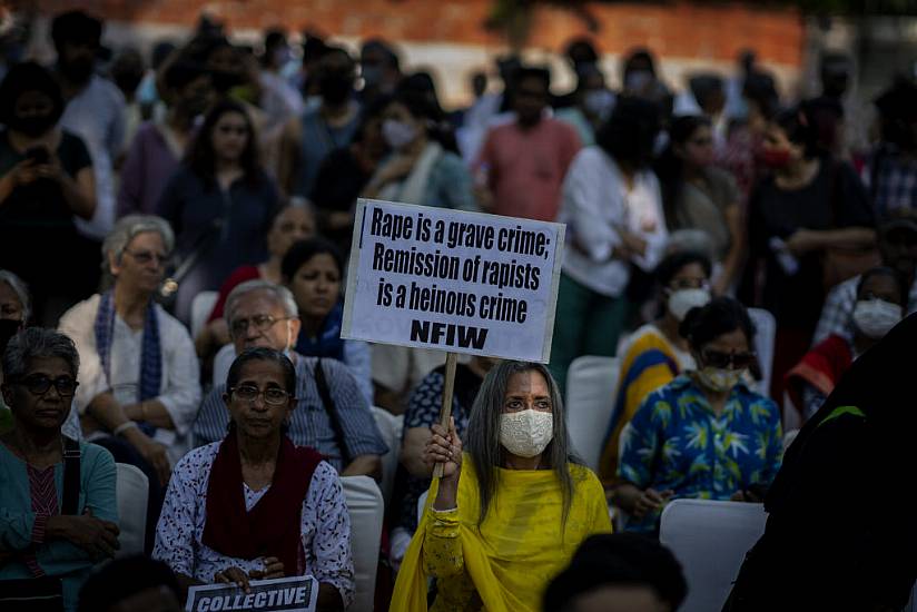 Hundreds Protests Against Release Of 11 Convicted Rapists In India