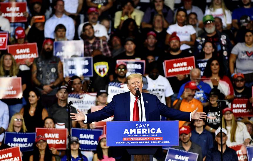 Donald Trump Holds First Campaign Rally Since Mar-A-Lago Raid